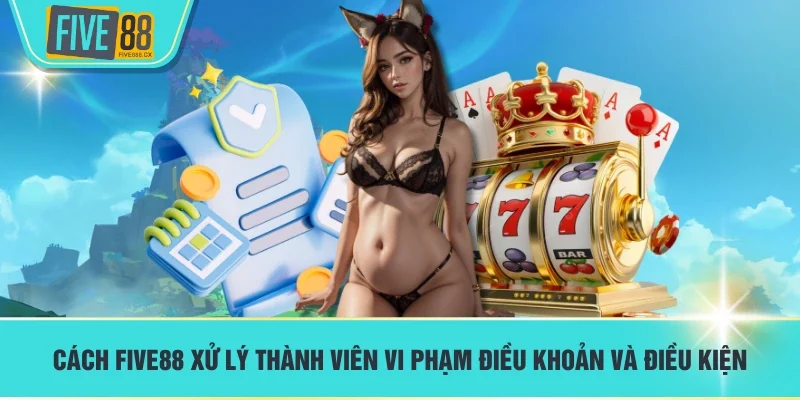 Cách FIVE88 xử lý thành viên vi phạm điều khoản và điều kiện