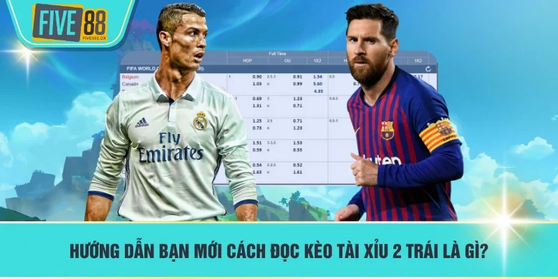 Hướng dẫn bạn mới cách đọc kèo tài xỉu 2 trái là gì?